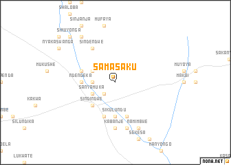 map of Samasaku