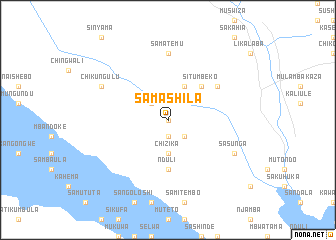 map of Samashila