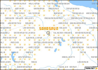 map of Samaspur