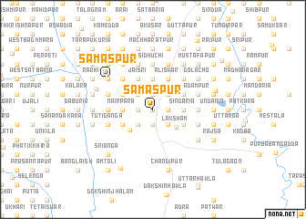 map of Samaspur