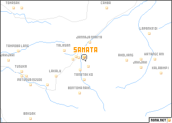 map of Samata