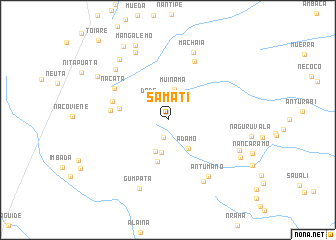 map of Samati