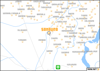 map of Samaura