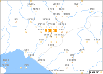 map of Samau