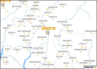 map of Samaya