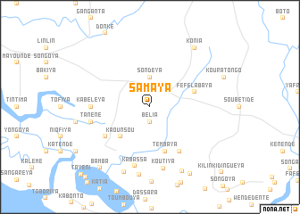 map of Samaya