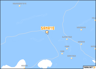map of Samayé