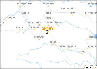 map of Samayí