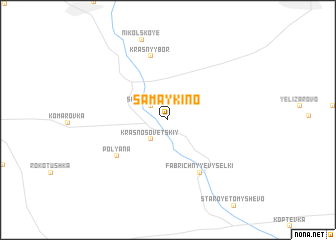 map of Samaykino