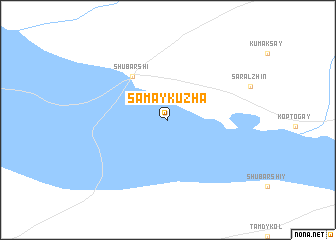 map of Samay-Kuzha