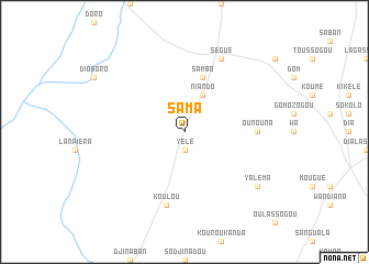 map of Sama