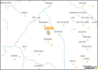 map of Sama‘