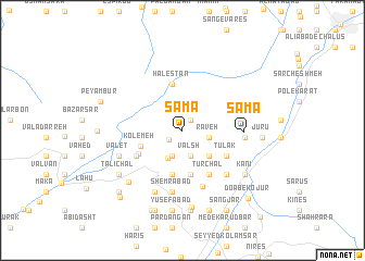 map of Samā\