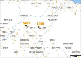 map of Samāʼ