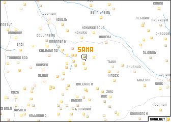 map of Samā\