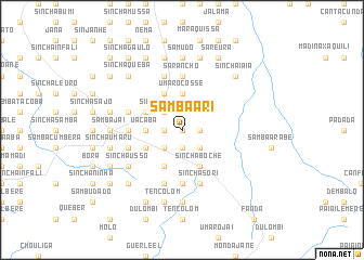 map of Samba Ari