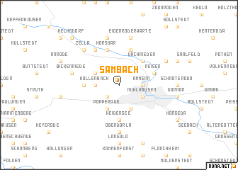 map of Sambach