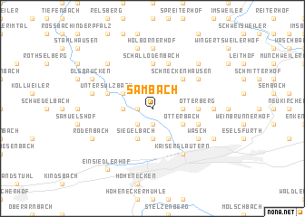 map of Sambach