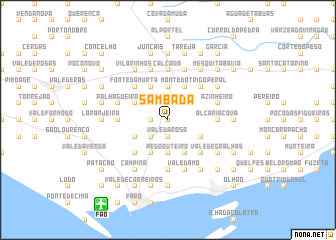 map of Sambada