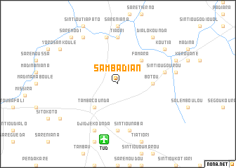 map of Sambadian