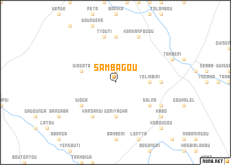 map of Sambagou