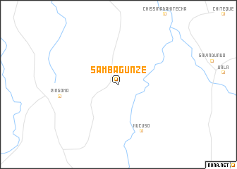 map of Samba Gunze