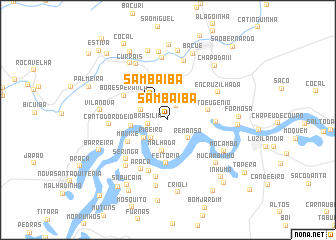 map of Sambaíba