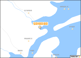 map of Sambaíba