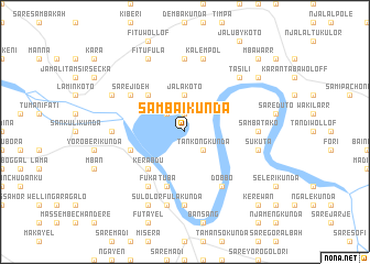 map of Sambai Kunda