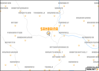 map of Sambaina