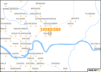 map of Samba Iobà