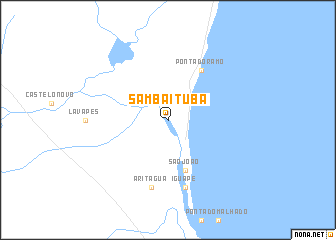 map of Sambaituba