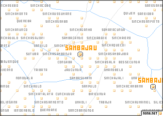 map of Samba Jau