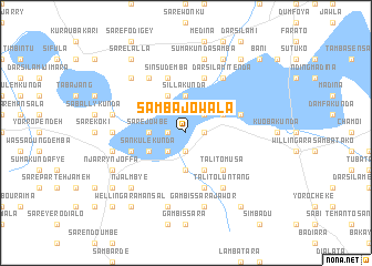 map of Samba Jowala