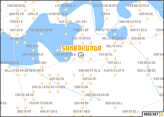 map of Samba Kunda