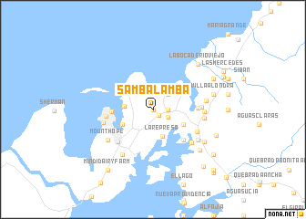 map of Sambalamba