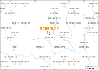 map of Sambalay