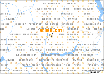 map of Sambalkāti