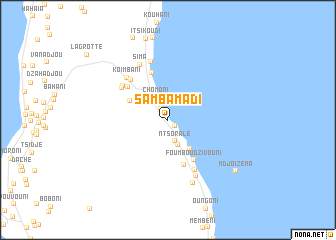map of Samba-Madi