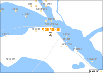 map of Sambambi