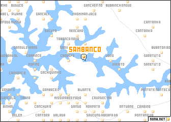 map of Sambanco