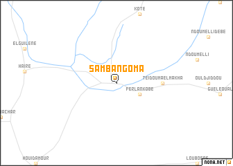 map of Sambangoma