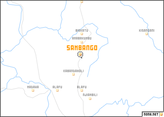 map of Sambango