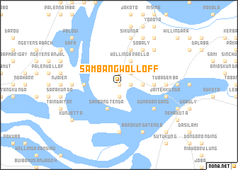 map of Sambang Wolloff