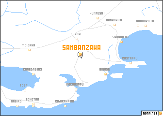 map of Sambanzawa