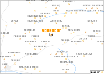 map of Sāmbarān