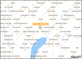 map of Samba Siré
