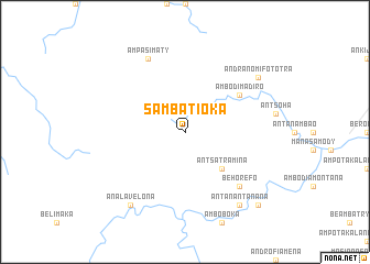 map of Sambatioka