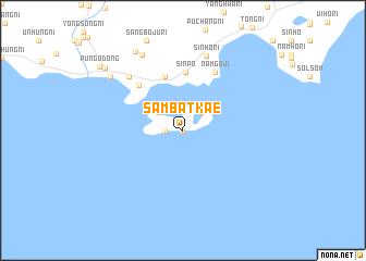 map of Sambat\