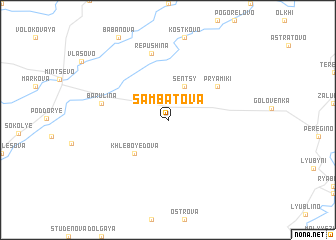 map of Sambatova